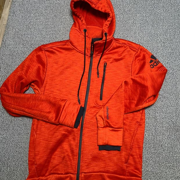 아디다스 클리마히트 트레이닝 운동 후드집업  95  M 정사이즈 