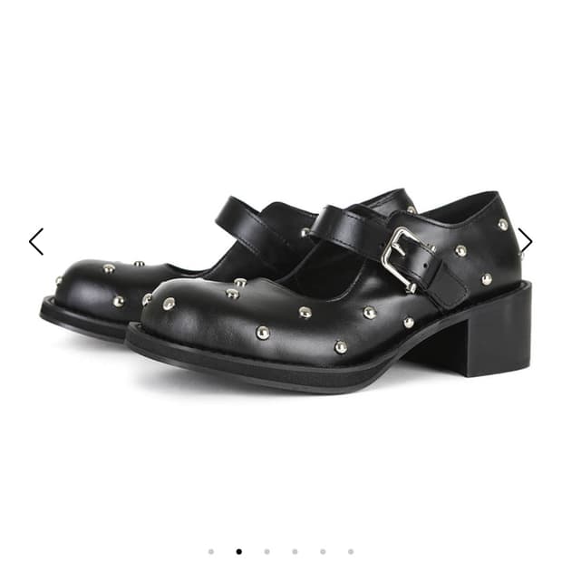 OSOI BROCLE MARY JANE [BLACK STUD]