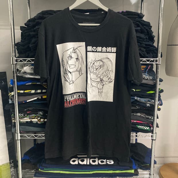 강철의연금술사 오피셜 애니메이션 티셔츠