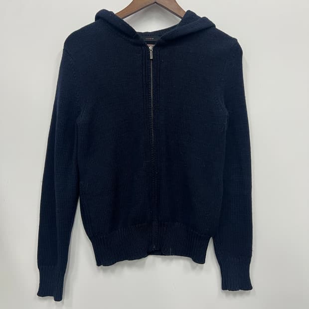 system 네이비 후드집업