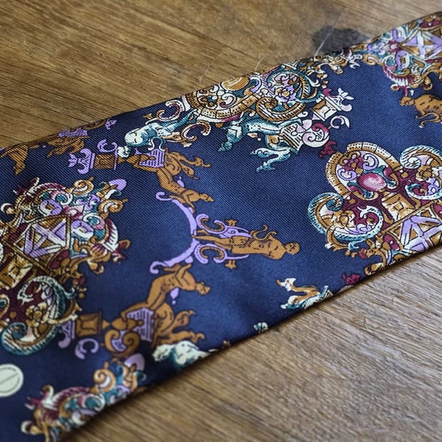 던힐 빈티지 넥타이 