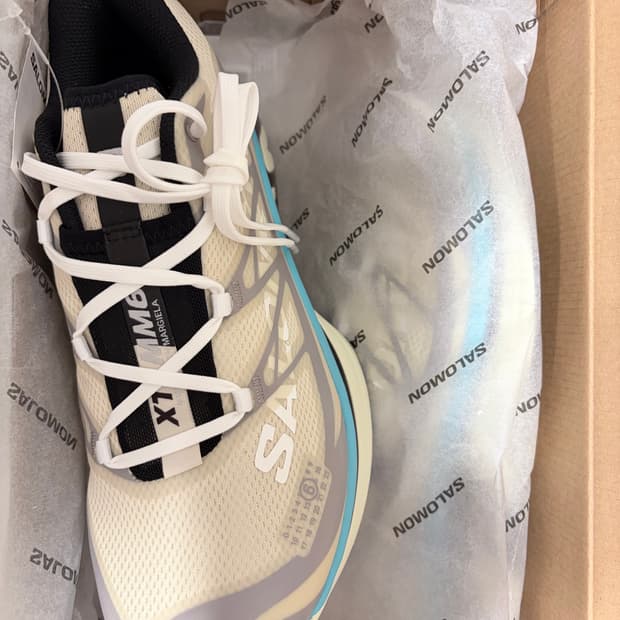 Salomon 26ss mm6콜라보 XT 아스파라거스그린 270
