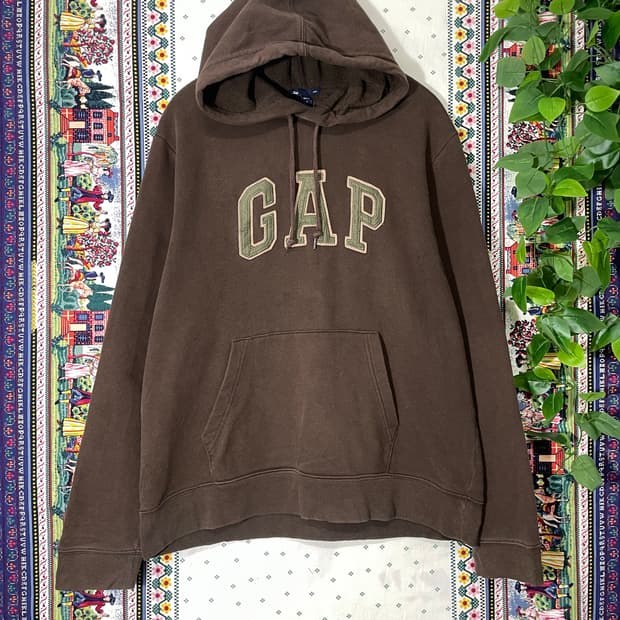 갭 후드 브라운