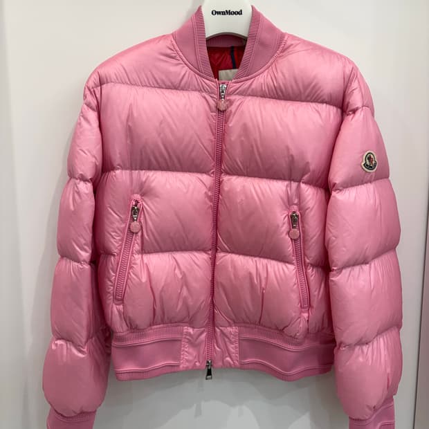 몽클레어 패딩(핑크) 2번착용
