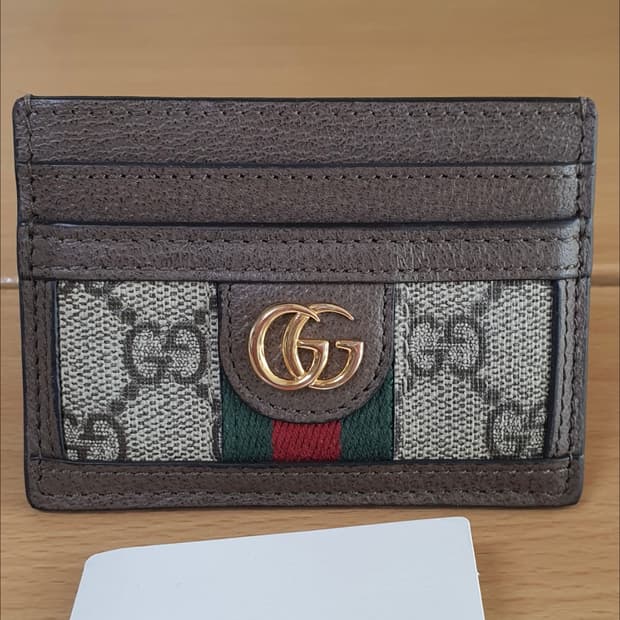 구찌 오피디아 지갑/카드지갑 정품S급(감정O)