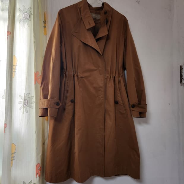 ALL & SUNDRY 브라운  트렌치 코트 66~77