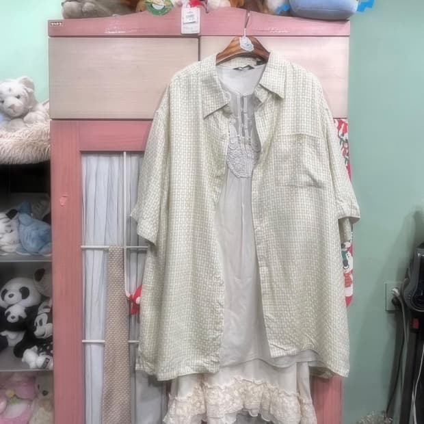 카모메산장 빈티지 코디세트