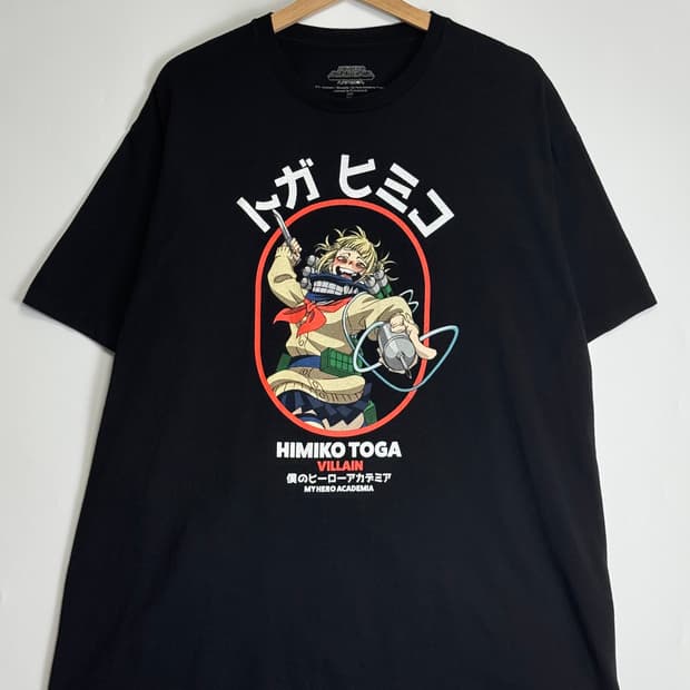 나히아 토가 히미코 빌런 공식 라이센스 반팔 티셔츠 XL