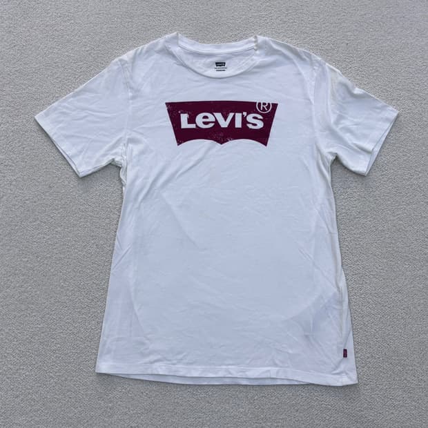 90 리바이스 빅로고 반팔 티셔츠 0317E