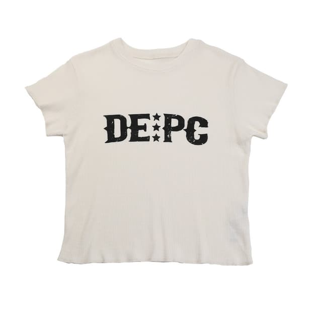 뎁크 depc 와플 티 화이트 waffle t-shirts white