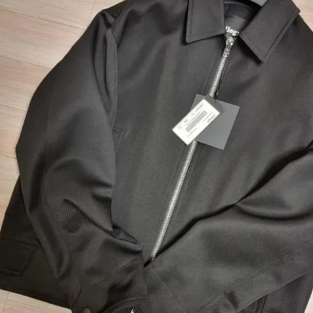 알레그리  24F/w Wool Twill  블루종 점퍼 판매합니다.