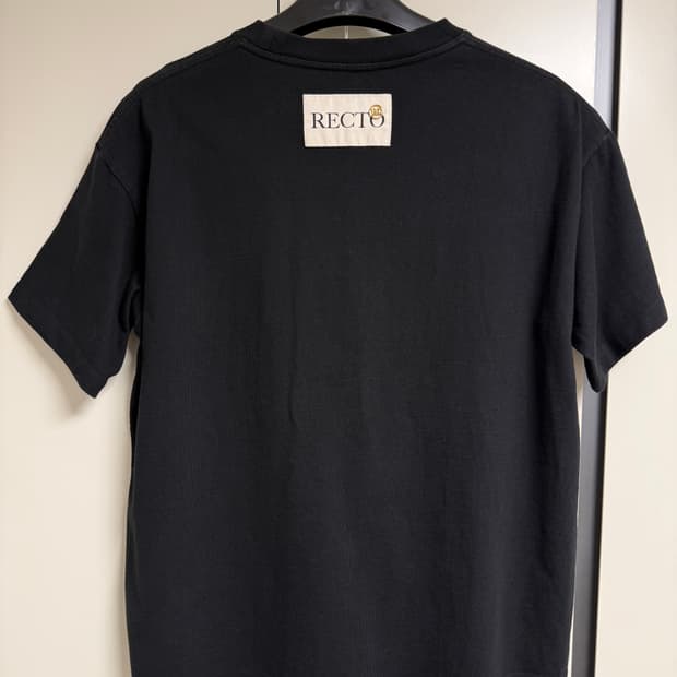 렉토 백로고 반팔티 L