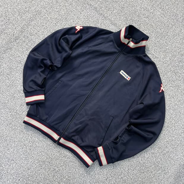 L 카파 프랑스 져지 자켓 트랙탑0413J