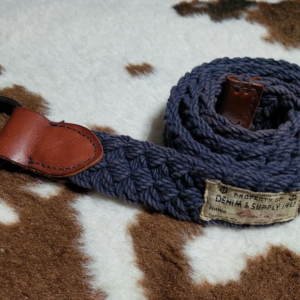 데님 앤 서플라이(폴로 랄프로렌) 남성용 벨트(M)