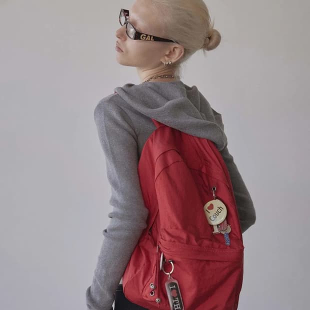 스컬프터 goodgirl backpack red 