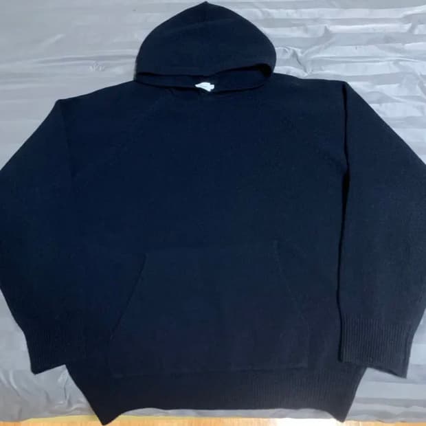 스테디에브리웨어 코지울캐시미어 후드니트