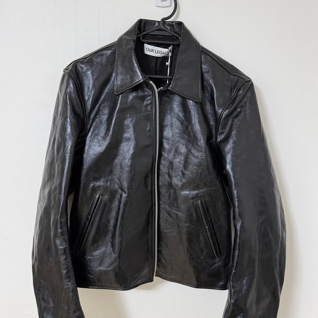 아워레가시 미니 레더 자켓