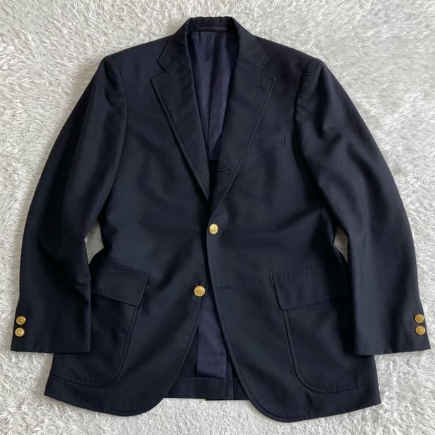 제이프레스 네이비 금장 블레이저