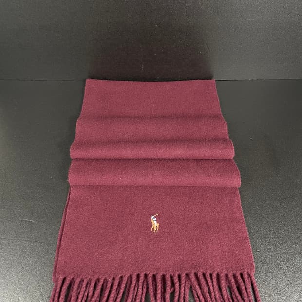 폴로 랄프로렌 램스울 100% 머플러 MADE IN ITALY