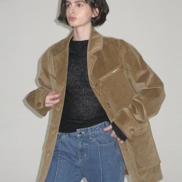 파르티멘토 코듀로이 자켓