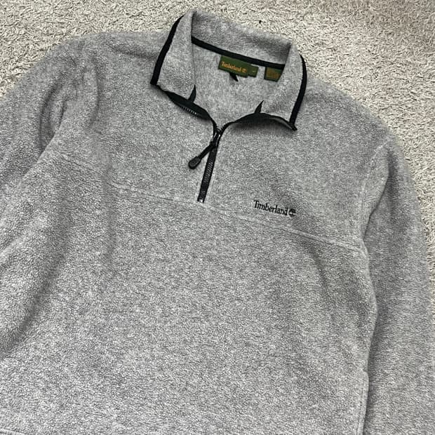 [100] 팀버랜드 반집업 후리스 맨투맨