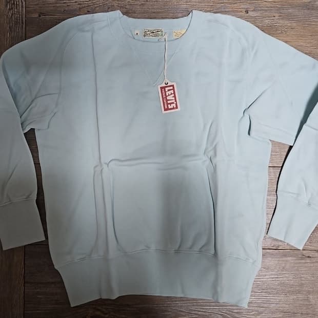 리바이스 LVC 1940's 베이 메도우 스웨트셔츠 스타라이트 블루 M