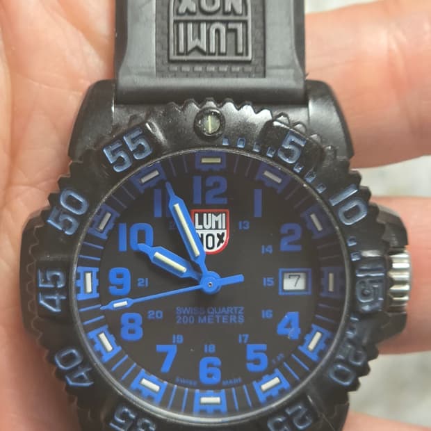 루미녹스 (LUMINOX) 네이비실 칼라마크 XS.3503 스위스 시계 