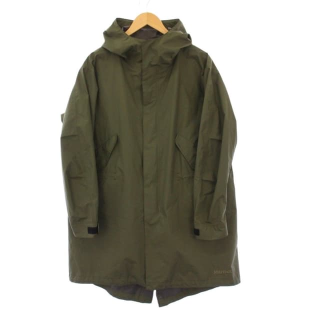 캡틴선샤인 X 마멋 고어텍스 필드 코트 올리브 드랩