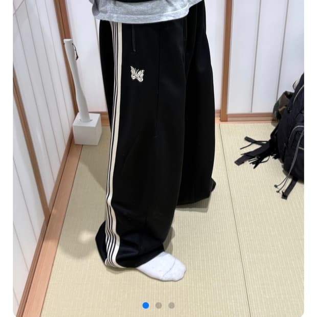 니들스X스튜디오스 hd 팬츠 블랙