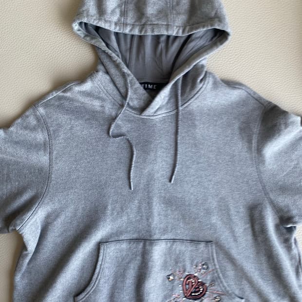 TIME 스웻 셋업 후드티