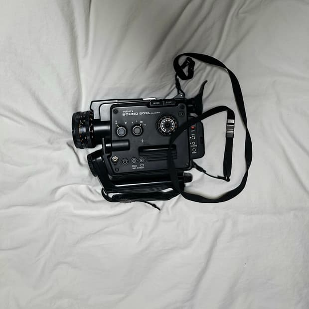 야시카 슈퍼8mm무비카메라 yashica sound 50xl marco