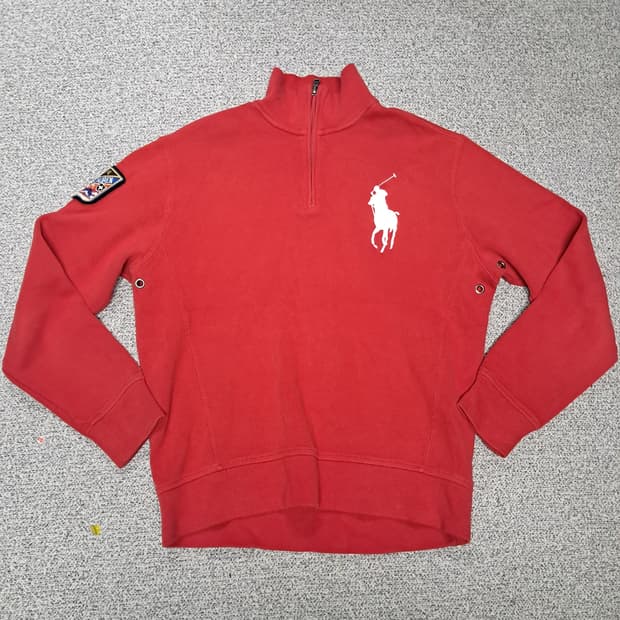 폴로빅포니 코튼반집업