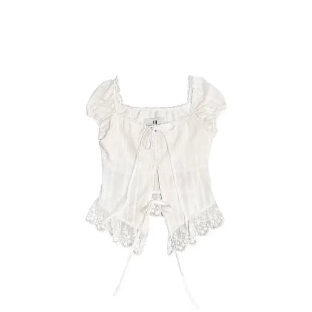 새상품 뉴얼린 로제 블라우스 S