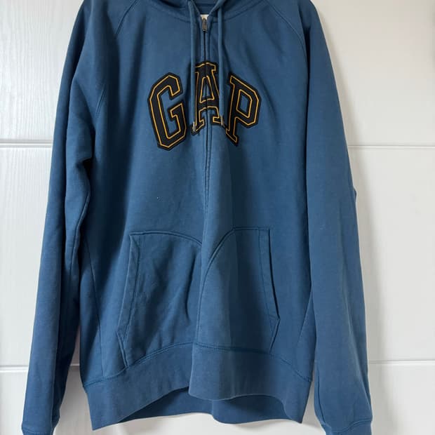 [XXL 정도로 큼]GAP 갭 기모 후드집업 XL