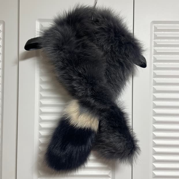 SJSJ 여우털 머플러