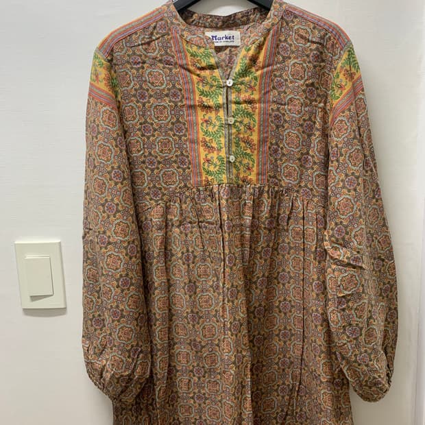 빈티지 롱 원피스