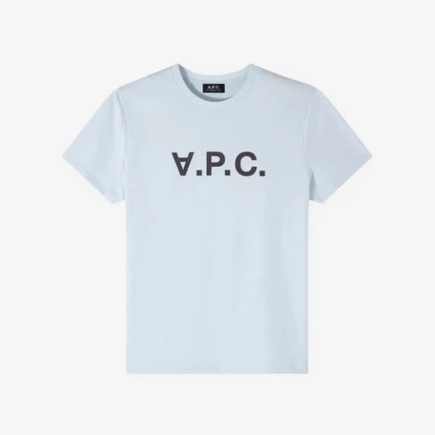 아페쎄 VPC 티셔츠 페일 블루 M사이즈
