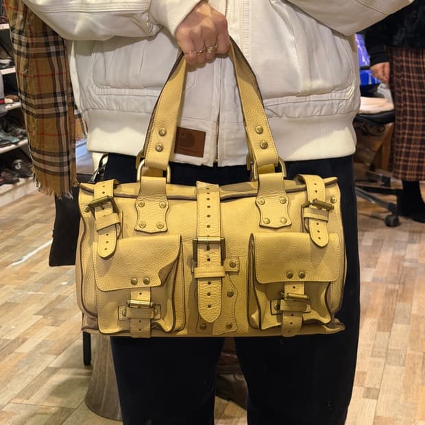 Mulberry Roxanne Handbag - Lemon