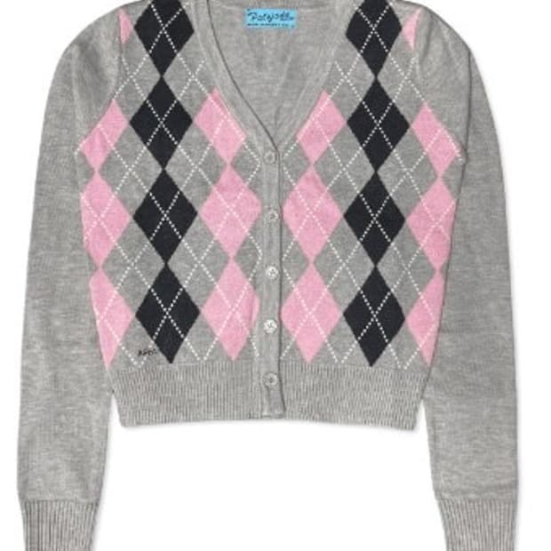 페일제이드 아가일 가디건 (그레이)