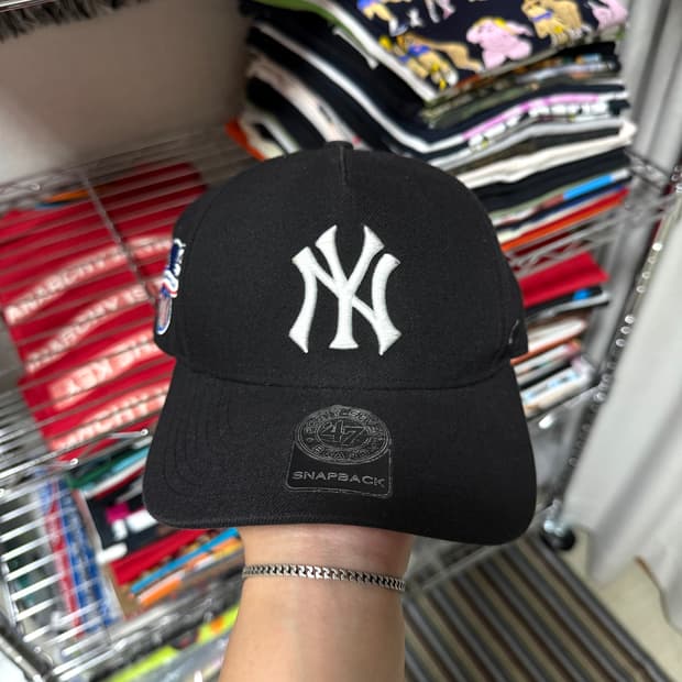 15ss 슈프림 뉴욕 양키즈 볼캡
