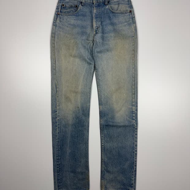 (32) 80s USA Made 리바이스 505 데님 팬츠