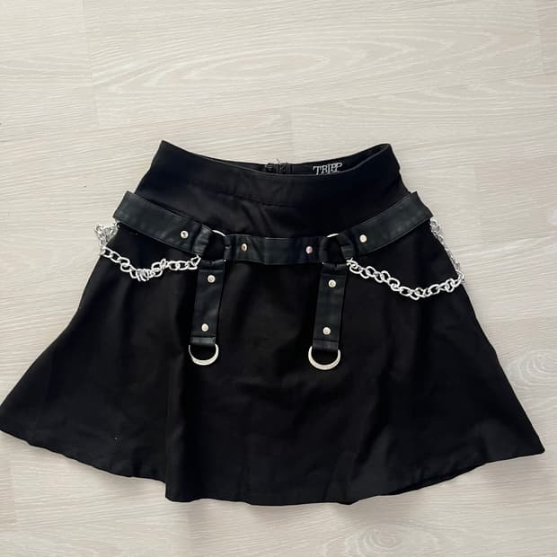 tripp nyc harness chain skirt