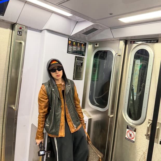 디젤 레더 자켓