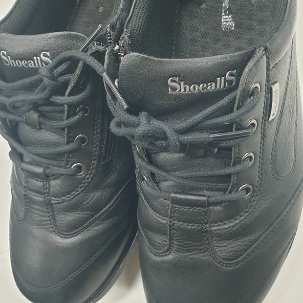 슈올즈 배체꼬냑검정  기능성가죽 신발 260mm