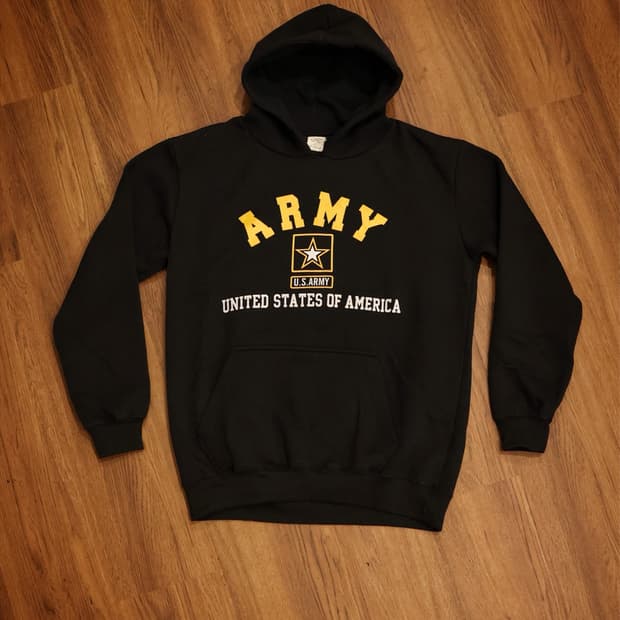 Us army 후드티 블랙 판매