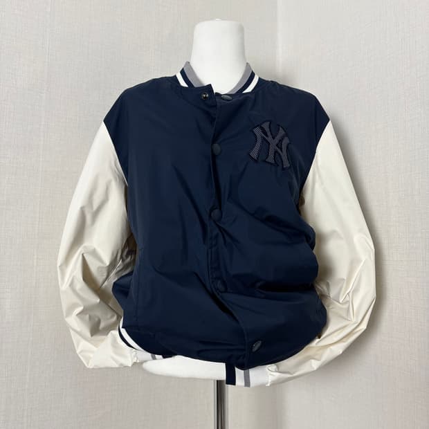 MLB 배색 바람막이 점퍼