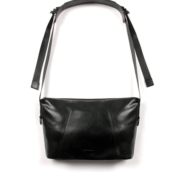 도프제이슨 카우하이드 스몰 크로스백 블랙