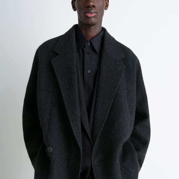 구매글 [46] 르메르/ 펠트 울 자켓 블랙