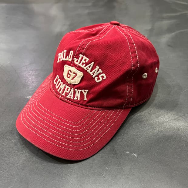  폴로 진스 로고 볼캡 y14986