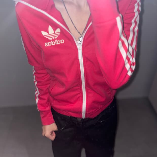핑크 아디다스 져지